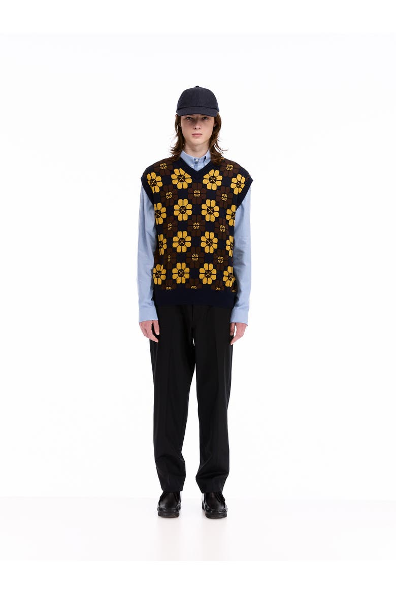 Sweater Vest, Alternate, color, Navy