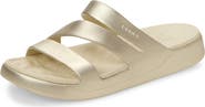 CROCS Getaway Waterproof Strappy Slide Sandal
