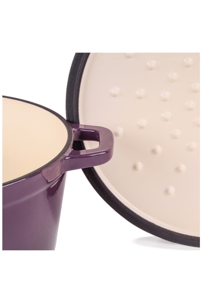 Neo 4-Piece Cast Iron Set, Alternate, color, PURPLE