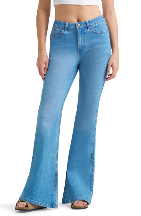 Western High Waist Flare Leg Jeans (Georgia)