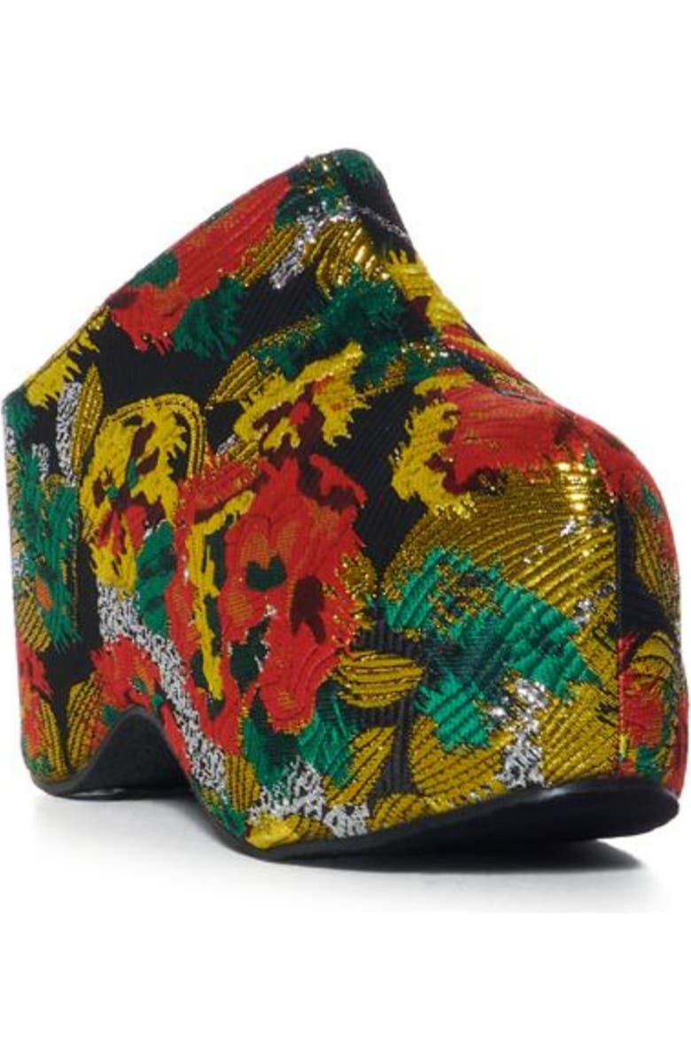 AZALEA WANG Vesta Floral Platform Clog, Main, color,