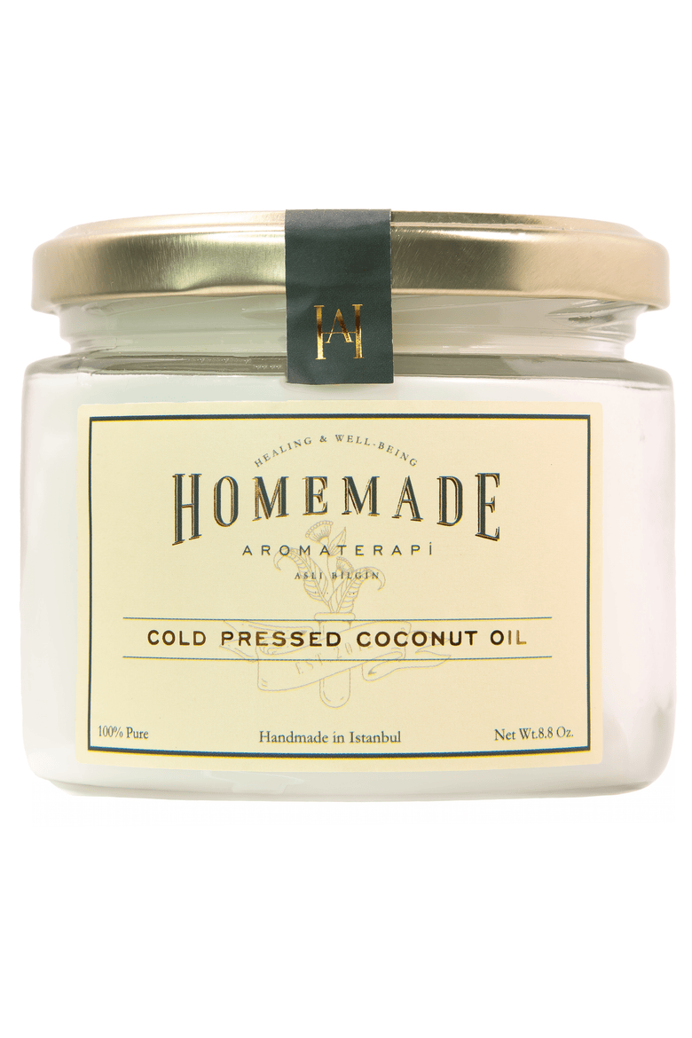 Pure Cold Pressed Nourishing Coconut Oil, Main, color, White