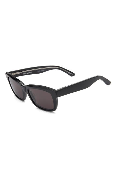 55mm Polarized Square Sunglasses
