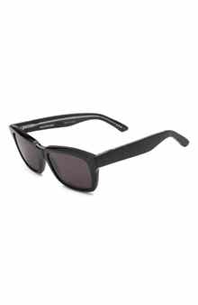 55mm Polarized Square Sunglasses
