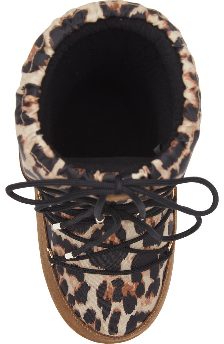 Moon Boot<sup>®</sup> Icon Leopard Print Boot, Alternate, color,