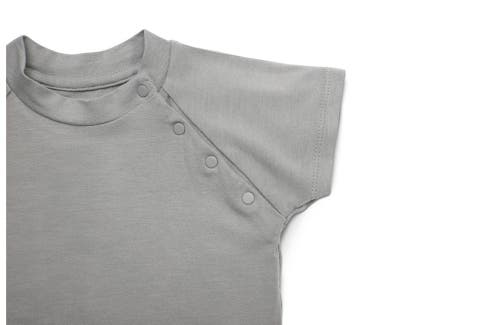 Vild House Of Little Ss Bodysuit In Hazy Grey