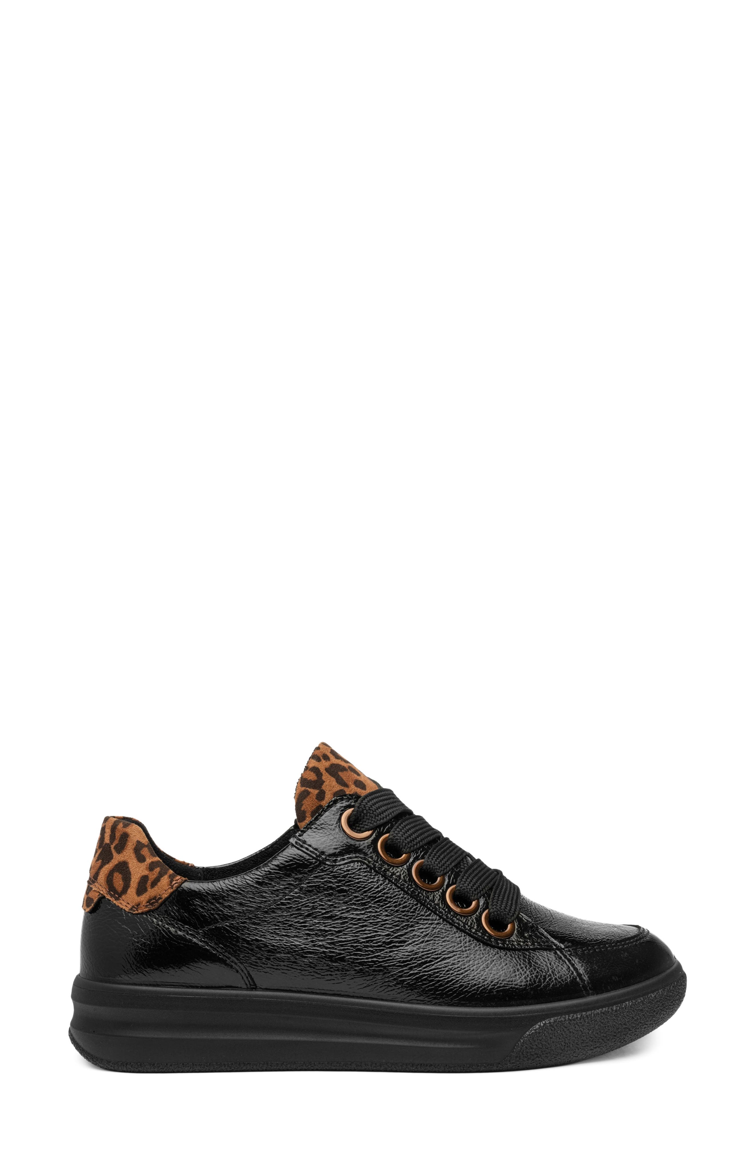Flora Sneaker, Alternate, color, BLACK 1