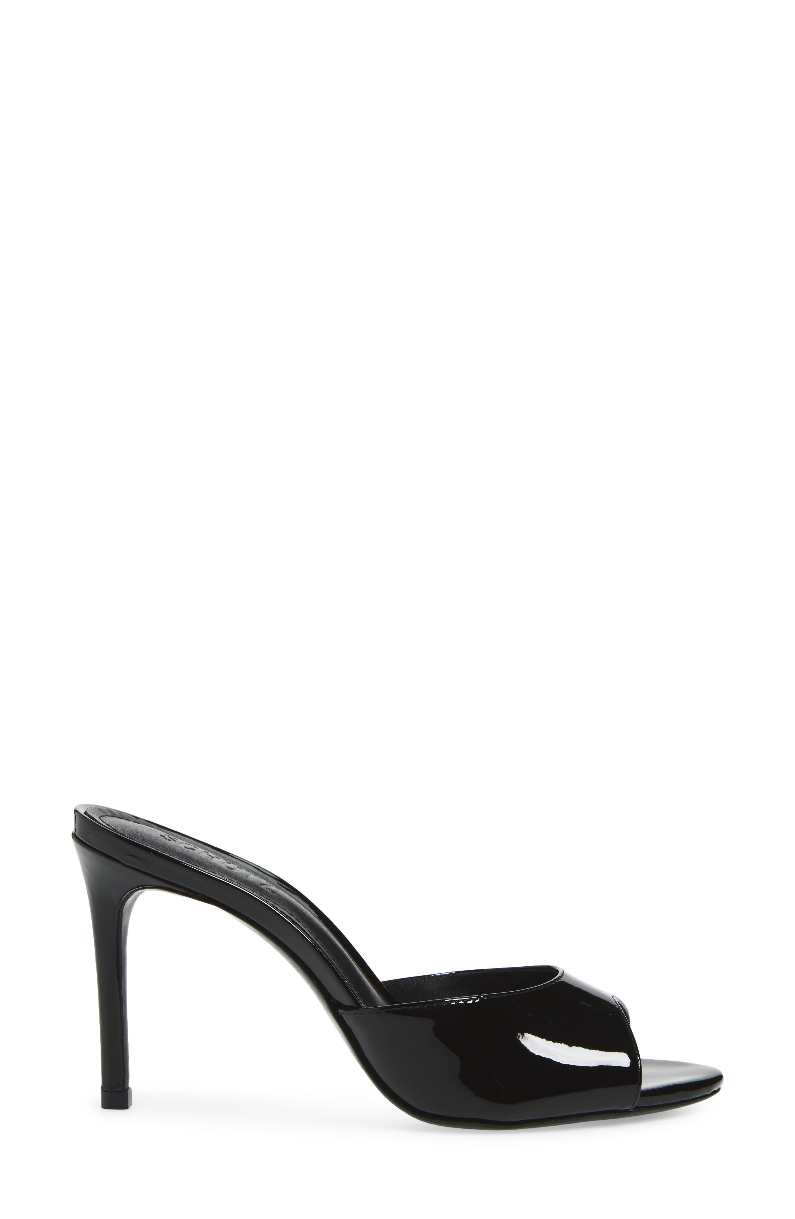 Schutz Cloe Slide Sandal, Alternate, color, Black