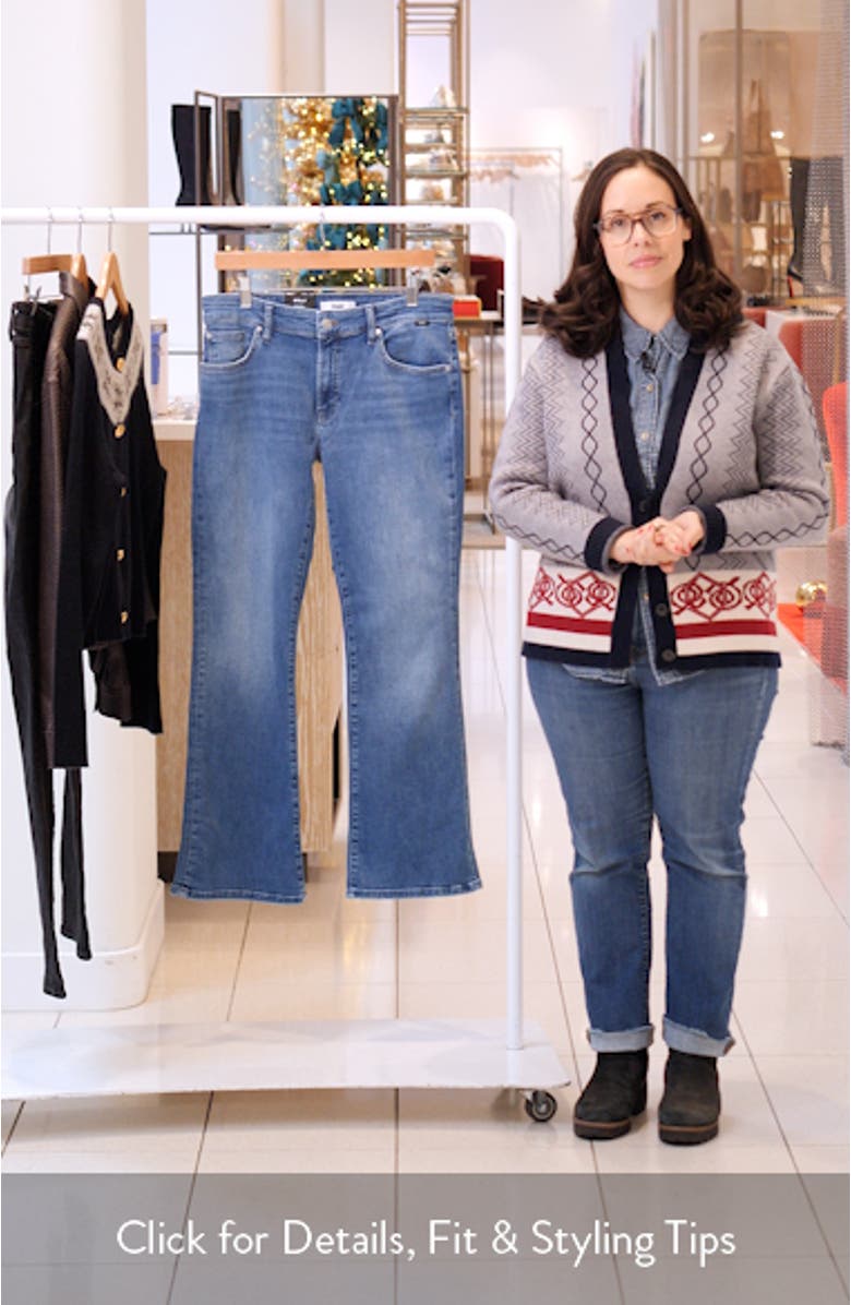 Molly Mid Rise Bootcut Jeans, sales video thumbnail