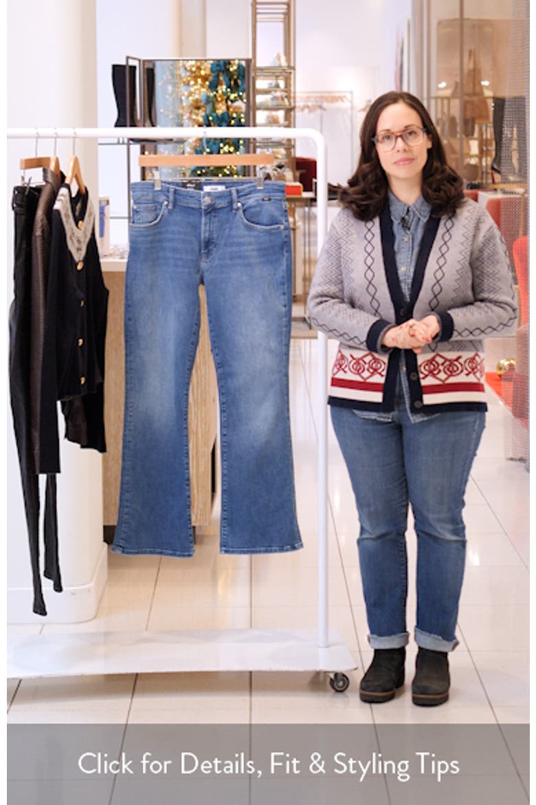 Molly Mid Rise Bootcut Jeans video