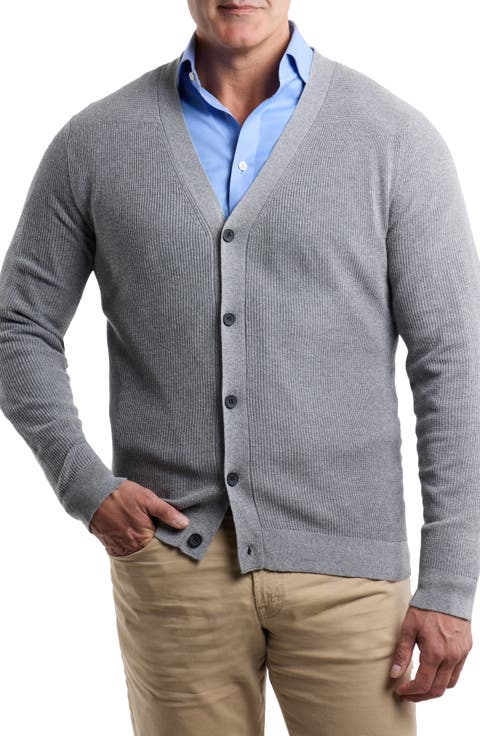 V-Neck Sweater Cardigan