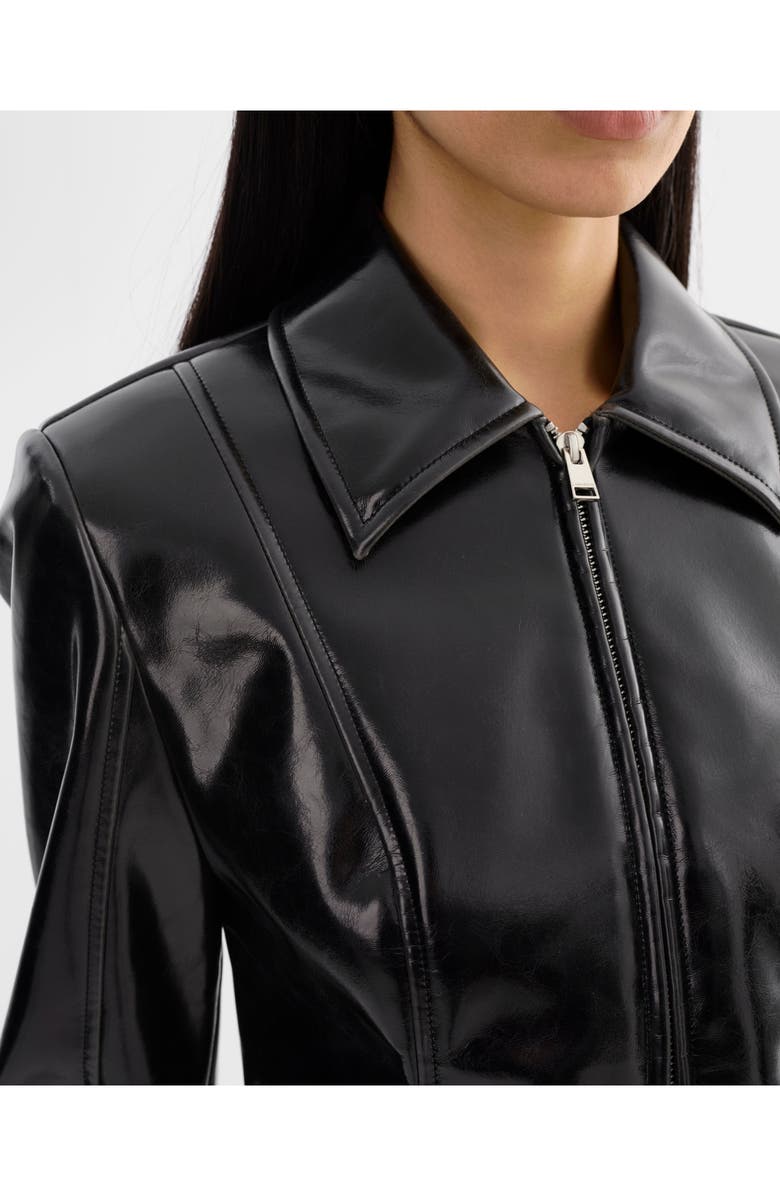 LAMARQUE Joyce | Faux Leather Jacket, Alternate, color, Black