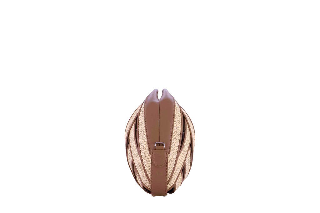 PERRIN PARIS Le Panier Handbag, Alternate, color, Raphia | Caramel