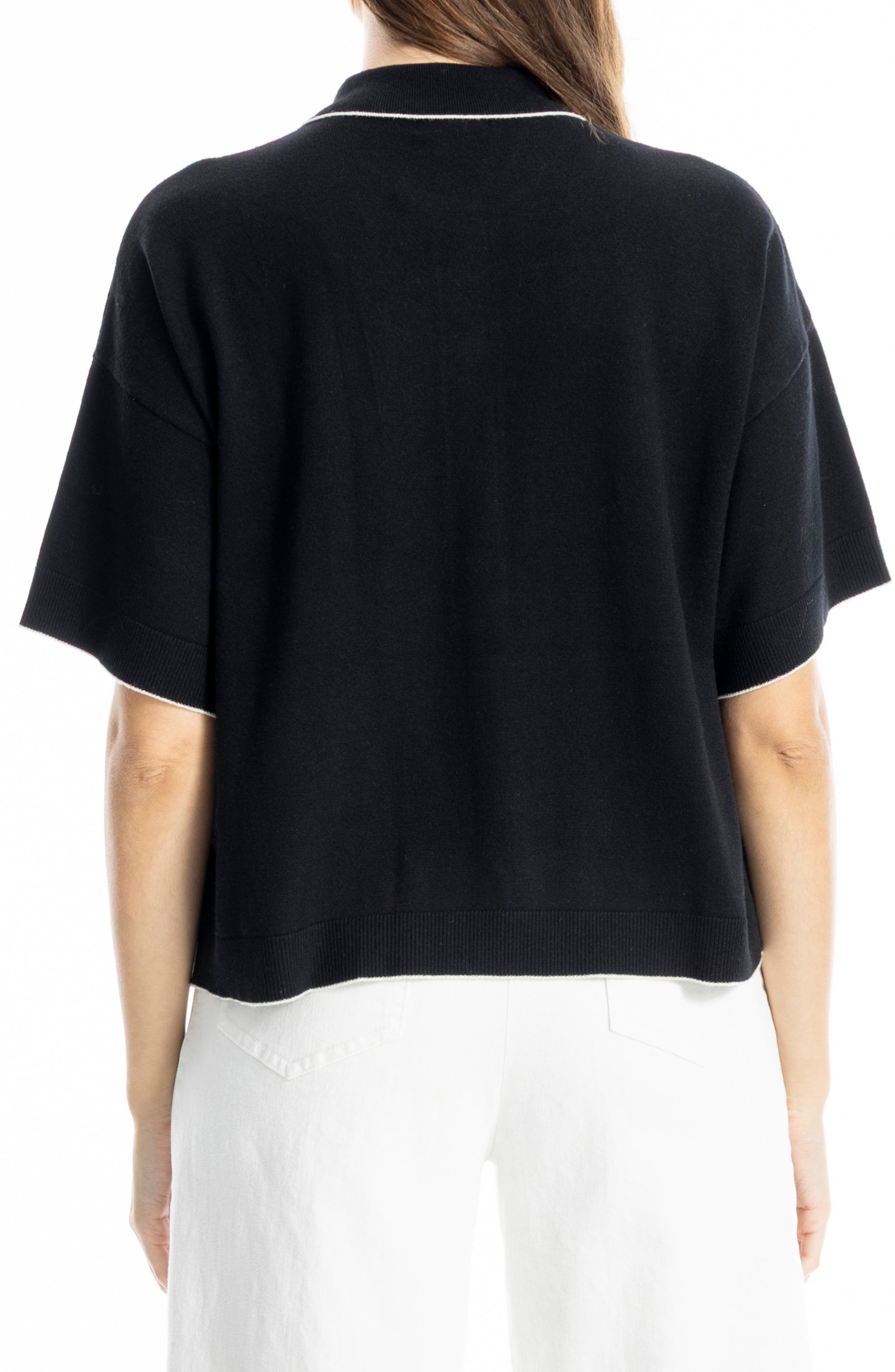 Boxy Polo Sweater - image 2