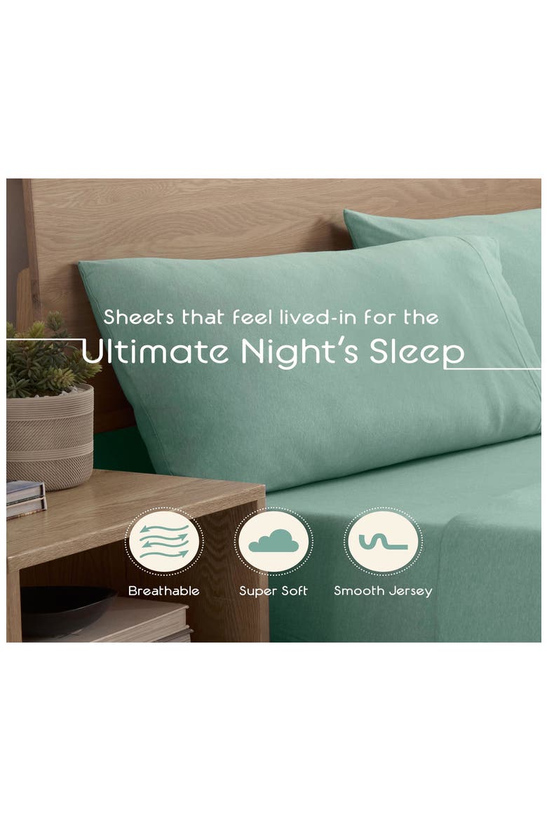 Snuggle Sheet Set, Alternate, color, SAGE