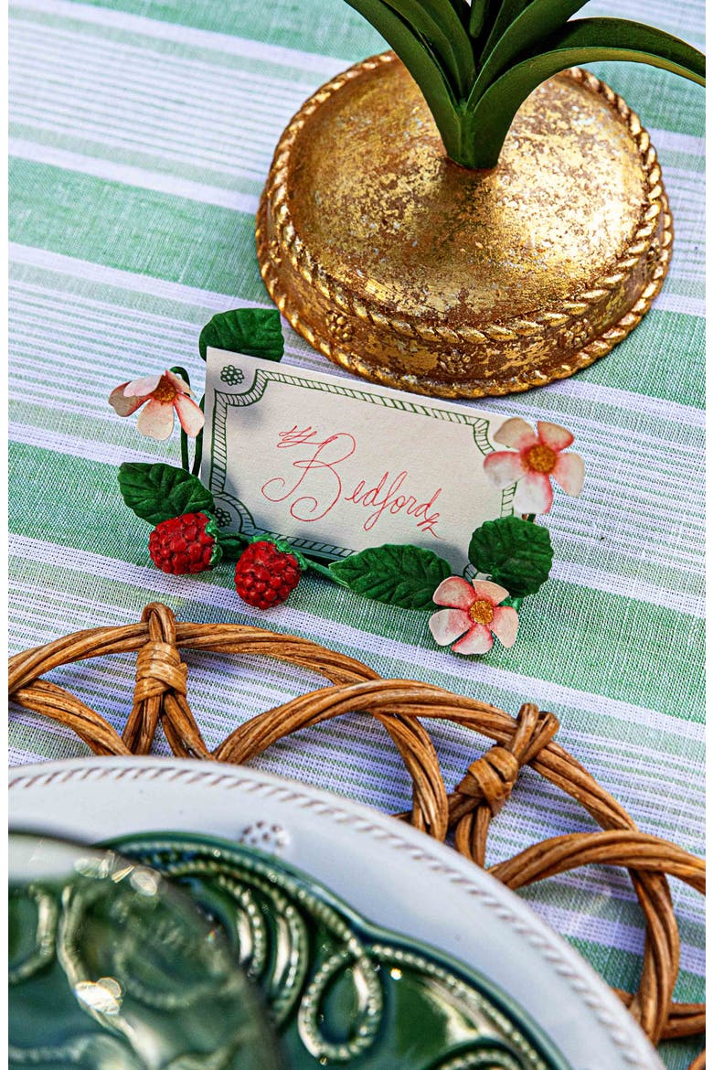Meadow Raspberry Set of 4 Card Holders, Alternate, color, MULTI