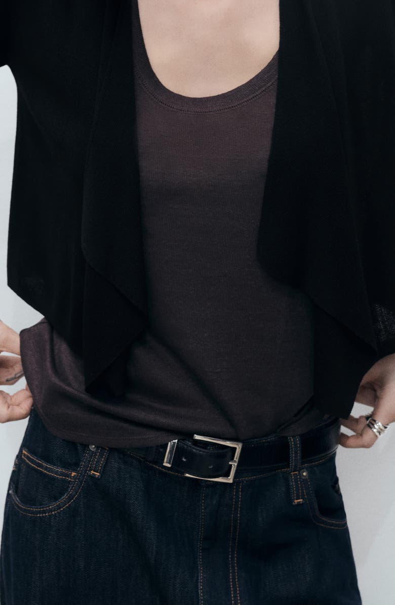 MANGO Open Front Cardigan, Alternate, color,