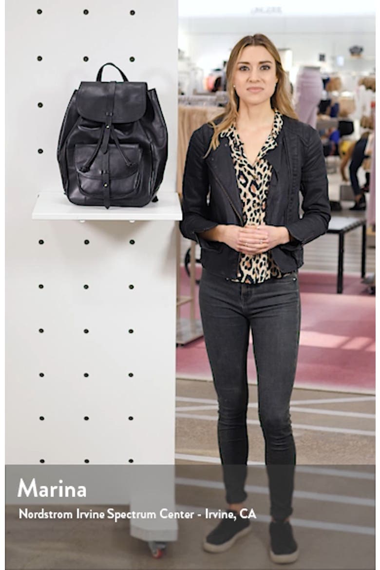 'The Transport' Leather Rucksack video