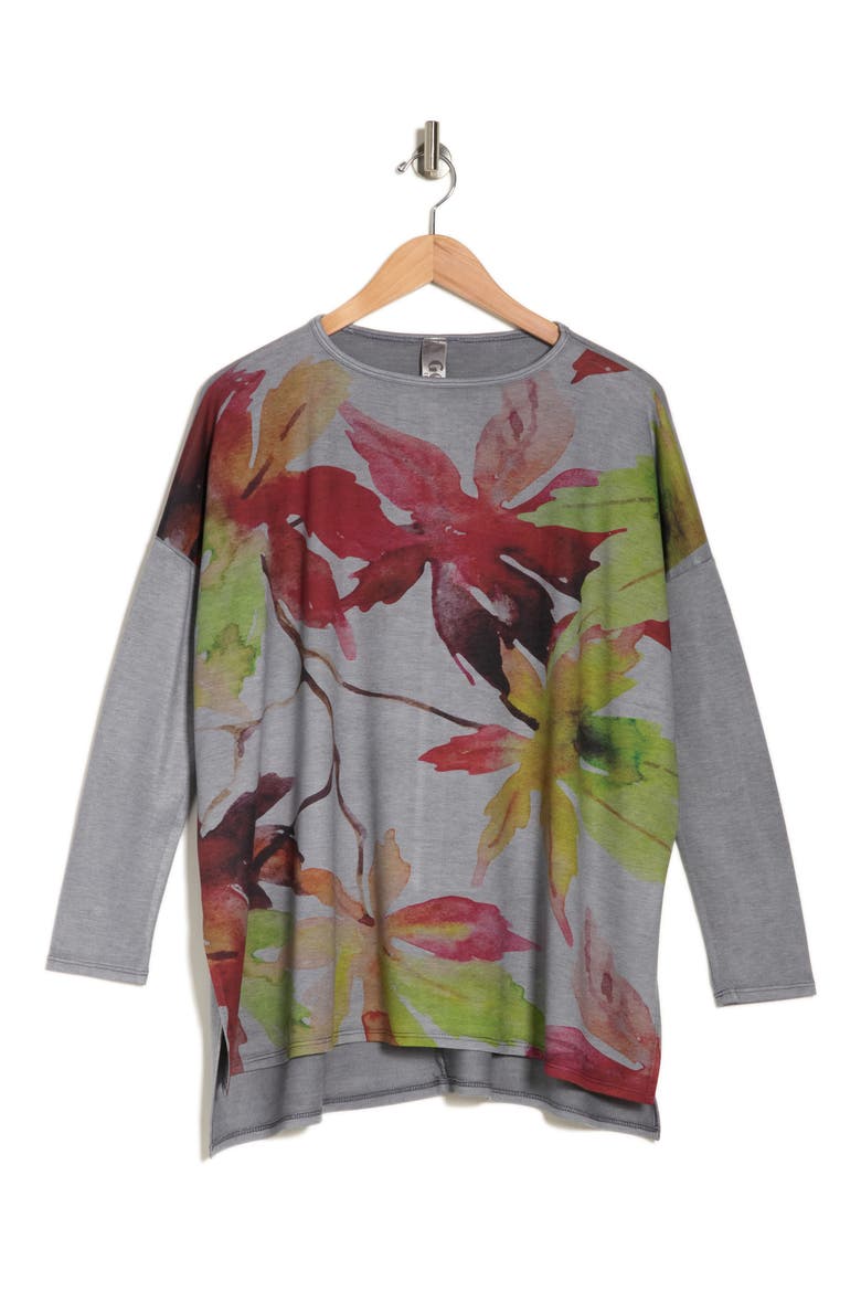 Asymmetric Tunic, Alternate, color, BEETROOT PURPLE