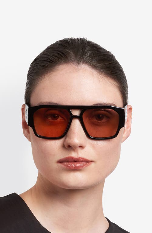 Marc Jacobs Geometric-frame Sunglasses In Black