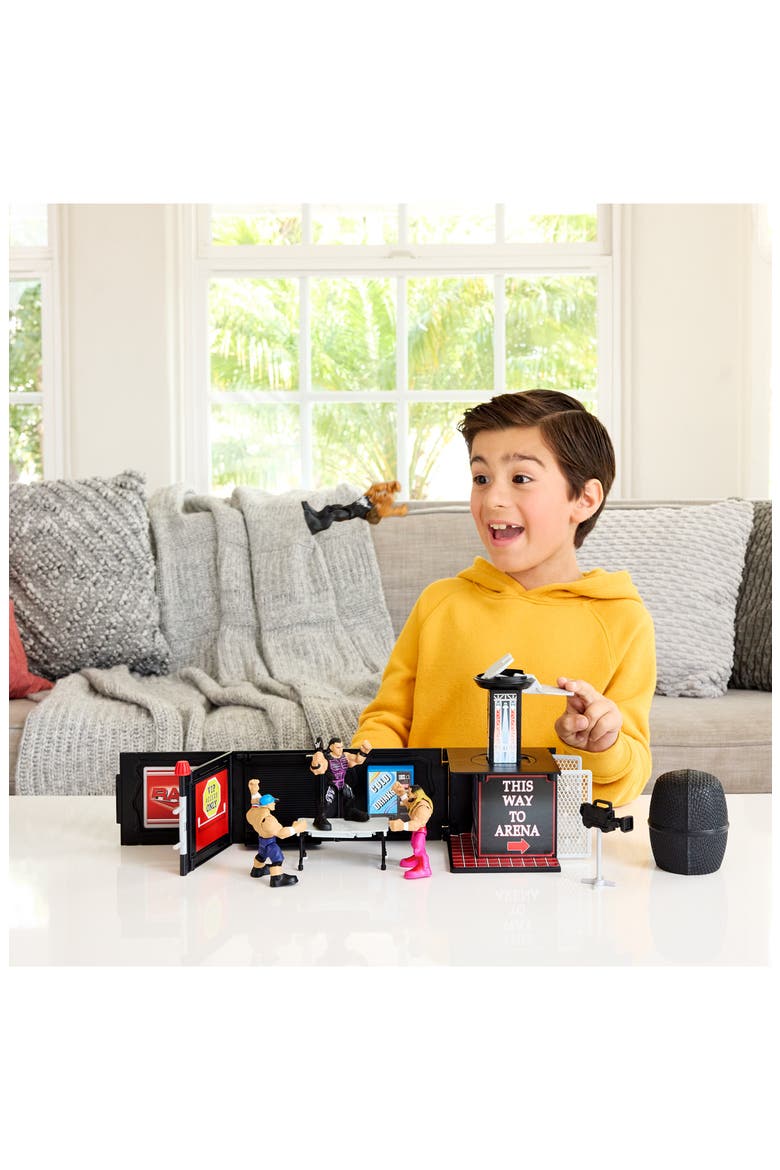 WWE Knuckle Crunchers Final Boss Microphone Playset, Alternate, color, NONE