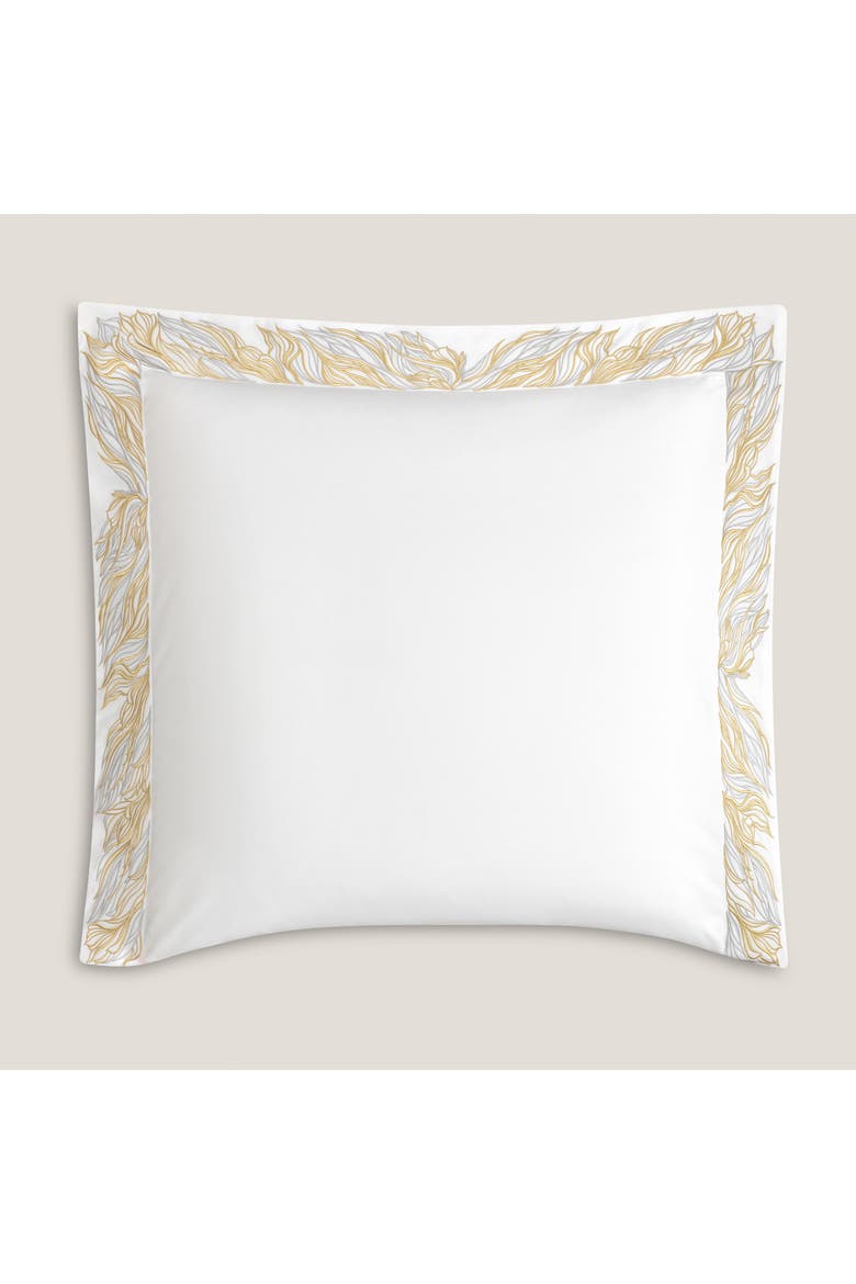 Vellar embroidery pillowcase, Alternate, color, White