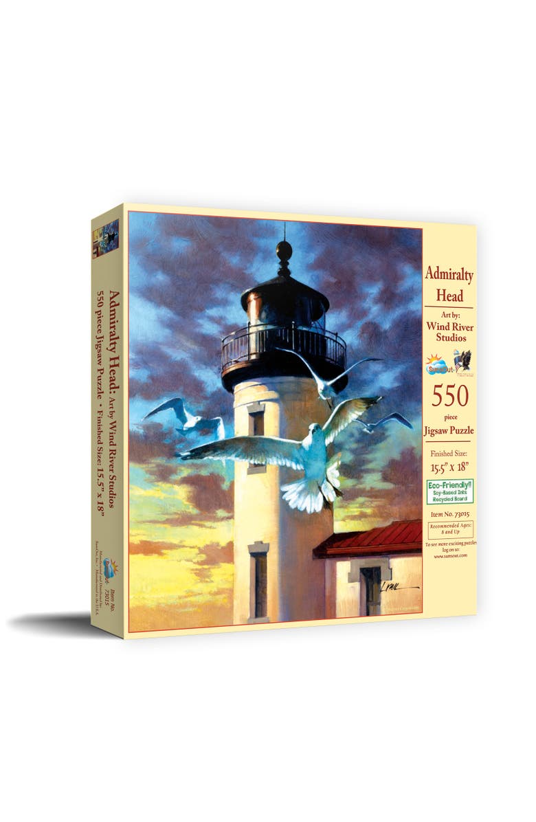 Sunsout Admiralty Head 550 piece Jigsaw Puzzle for Adults, Main, color, Multicolor