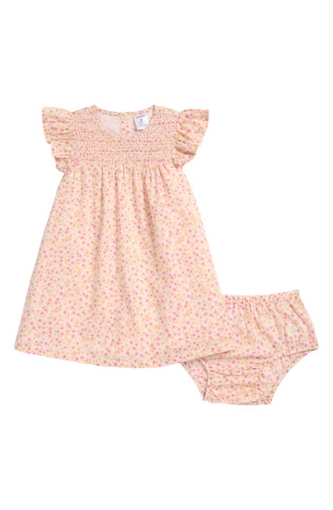 Ribbed Waist Cotton Romper