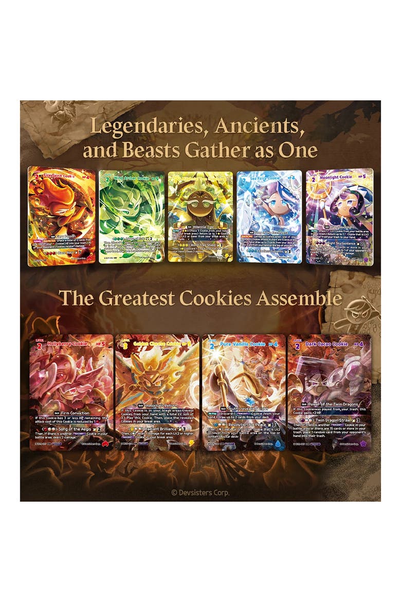 CookieRun TCG The Dark Enchantress War Braverse Trading Card Game, Alternate, color, Multicolored