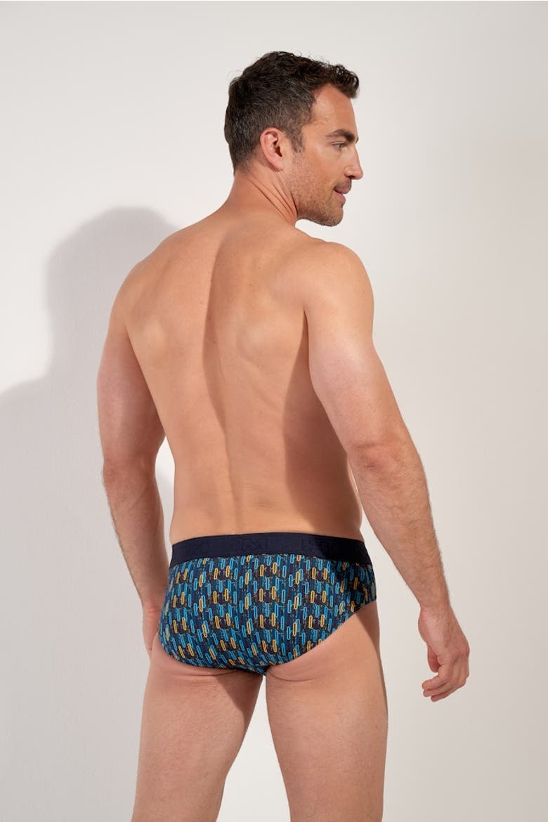 Westgate Mini Briefs HO1, Alternate, color, Blue Print