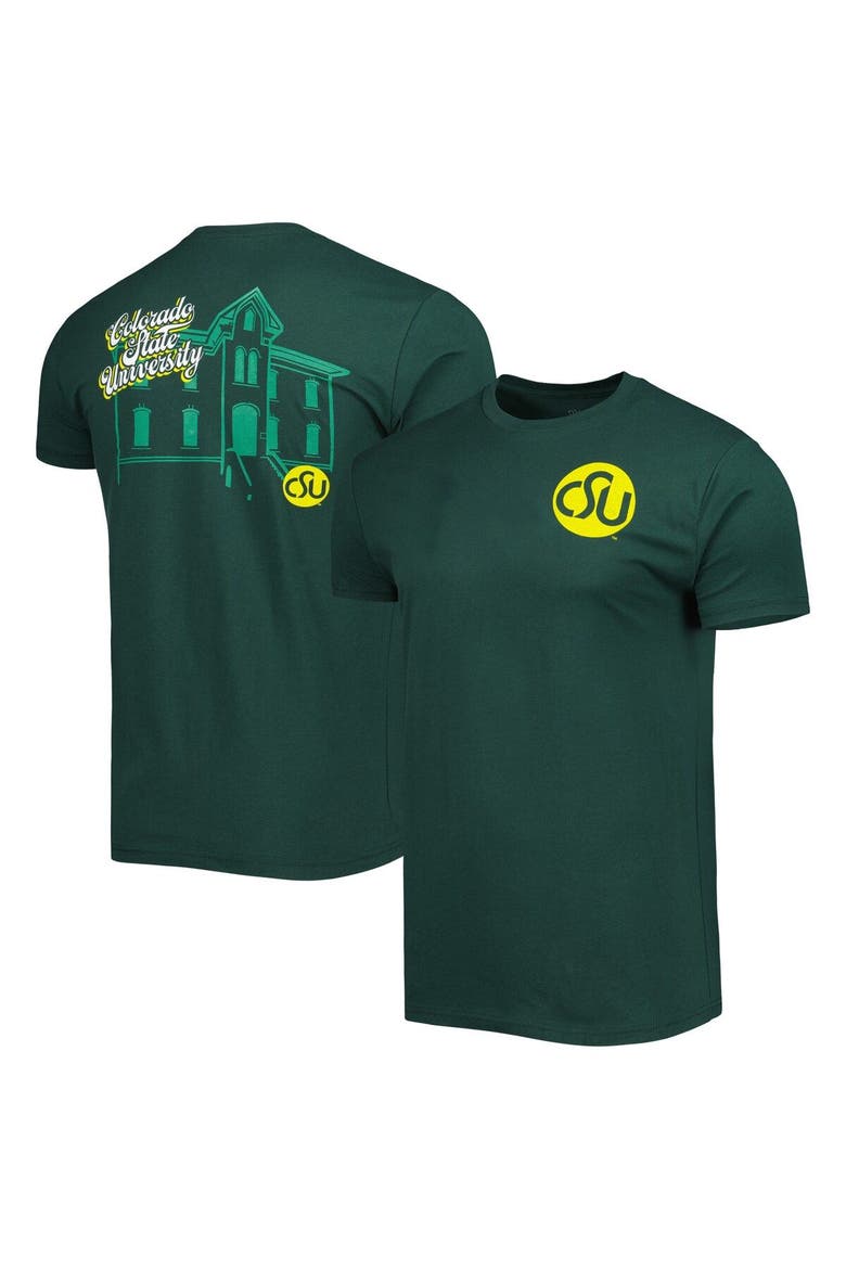 Men's Green Colorado State Rams Mascot Scenery Premium T-Shirt, Main, color, Green