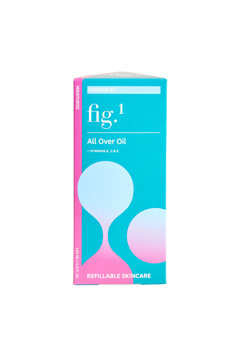Fig.1 Beauty All Over Oil Skincare, Alternate, color, Teal