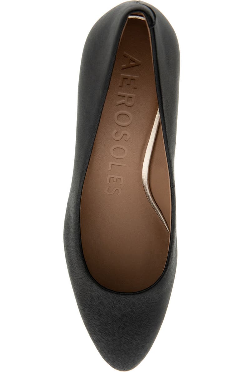 Aerosoles Betsy Pump, Alternate, color, Black Leather