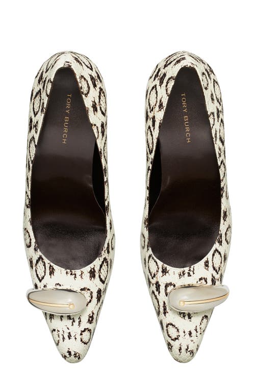 Tory Burch Pierced Xl Pump In White