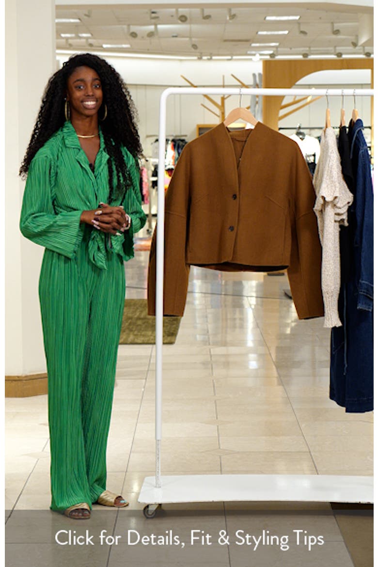 Double Wool Blend Jacket video