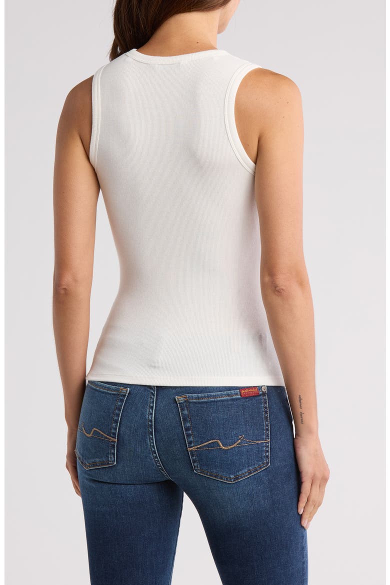 Racer Tank, Alternate, color, VINTAGE WHITE
