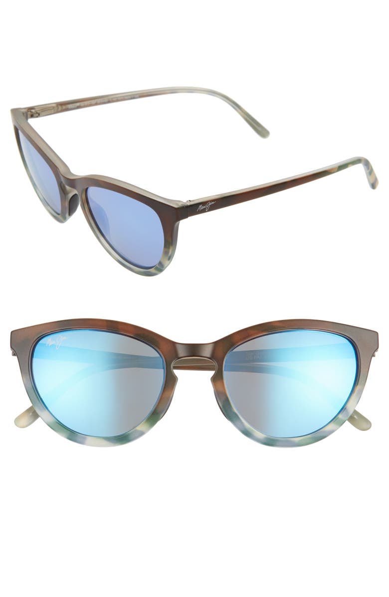 Maui Jim Star Gazing 50mm PolarizedPlus2<sup>®</sup> Cat Eye Sunglasses, Main, color,