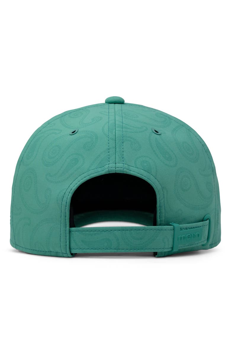 Melin The Legend Links Hydro Performance Dad Hat, Alternate, color, Neo Aqua