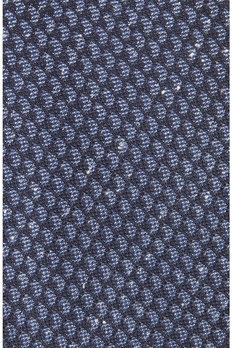 Neat Silk Tie, Alternate, color, BLUE