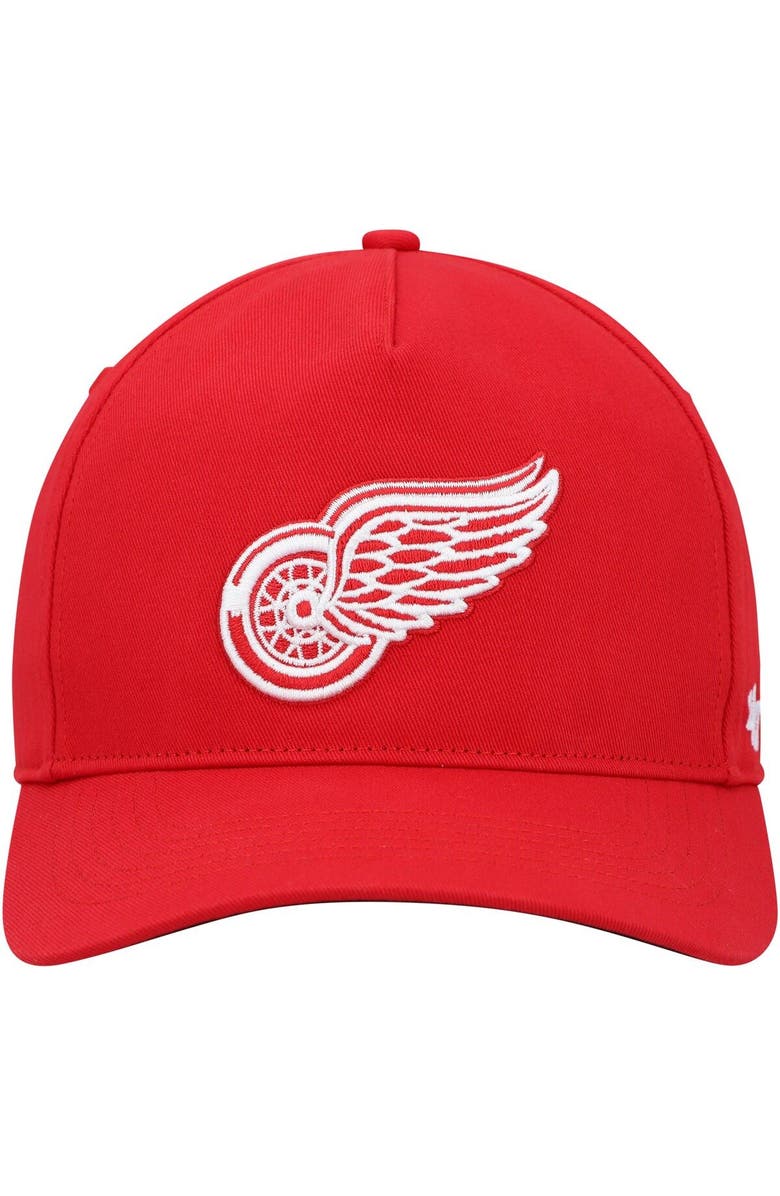 '47 Men's '47 Red Detroit Red Wings Primary Hitch Snapback Hat, Alternate, color, Red