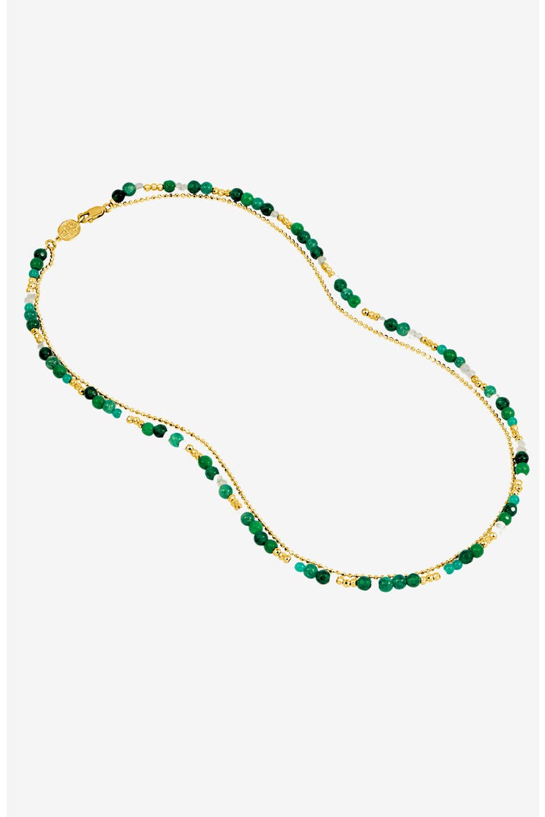 Evergreen Orissa Necklace, Alternate, color, Yellow Gold Vermeil