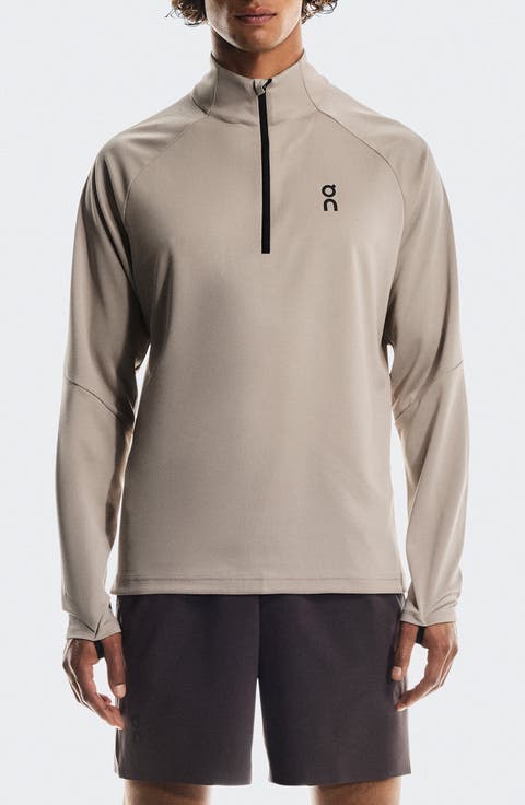 Climate Knit Quarter Zip Running Top