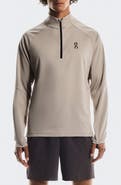 On Climate Knit Quarter Zip Running Top