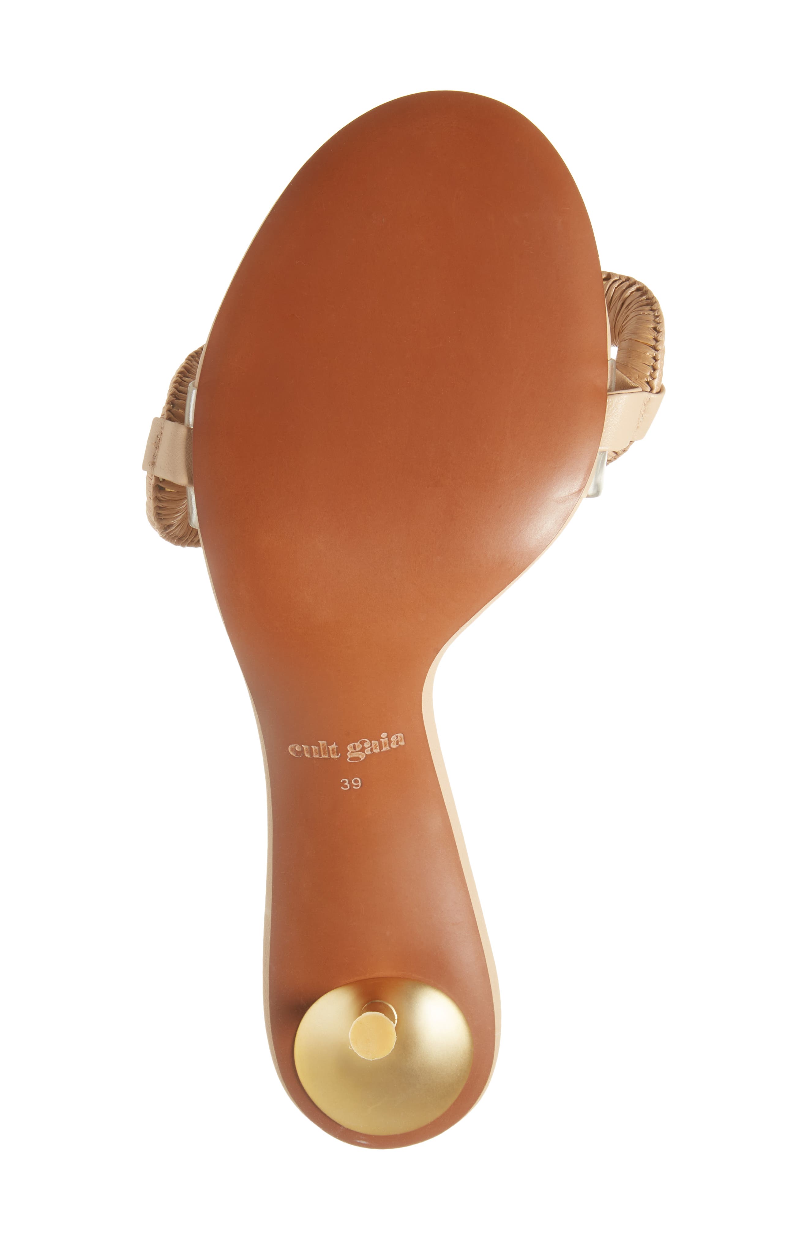 Cult Gaia Vaneya Sandal, Alternate, color, Toffee