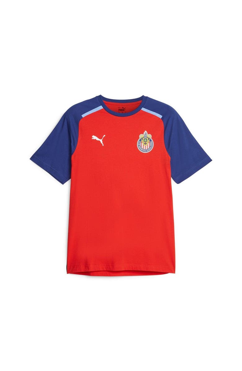 PUMA Men's Puma Red Chivas Casuals T-Shirt, Alternate, color, Red
