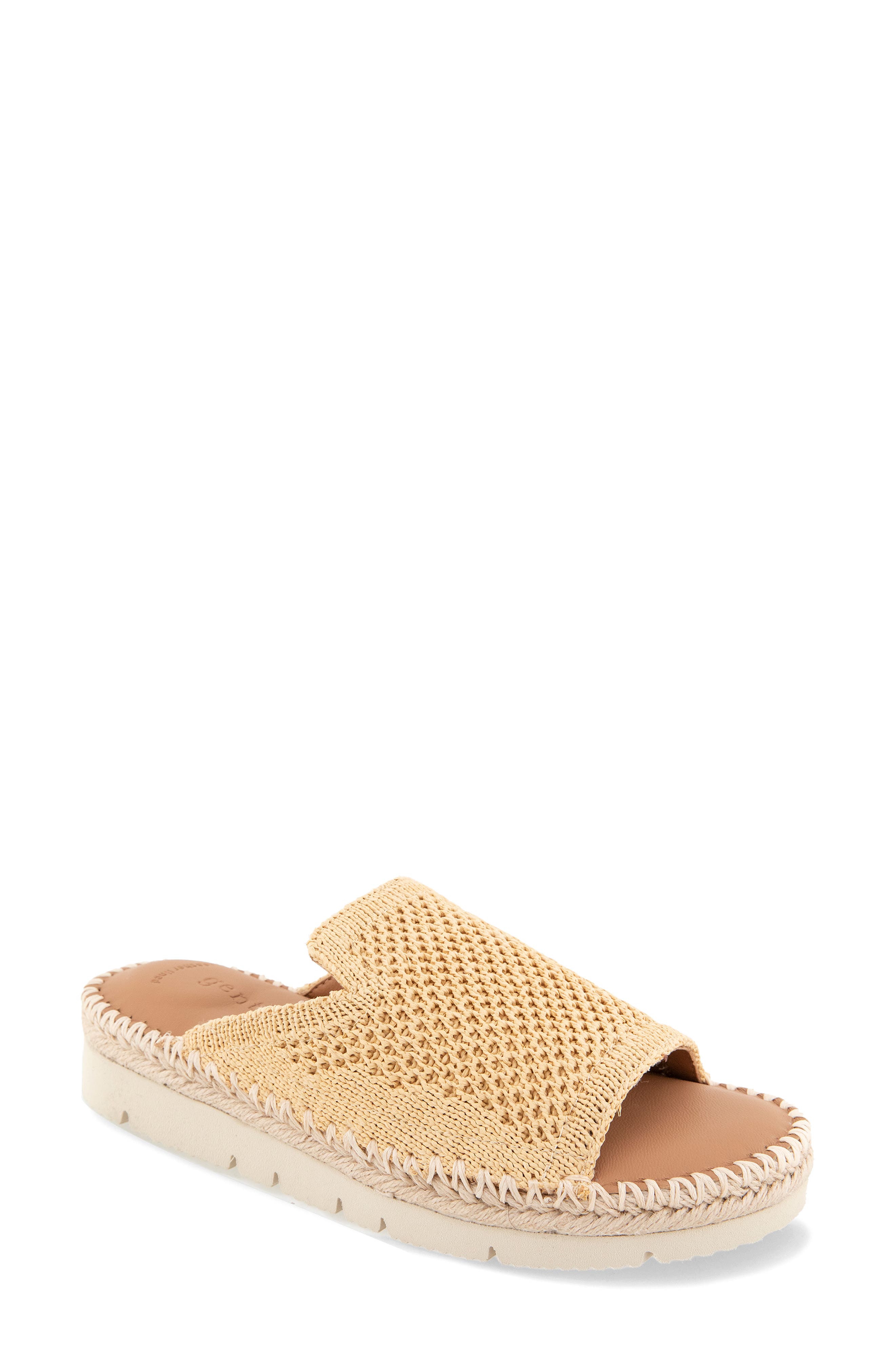 Gentle Souls <p>Leilani Slide Sandal</p>, Main, color, Natural Knit