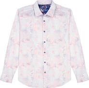 Robert Graham Addington Faded Paisley Stretch Cotton Button-Up Shirt