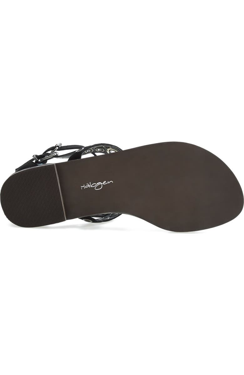 Halogen<sup>®</sup> 'Cardiff' Ankle Strap Thong Sandal, Alternate, color,