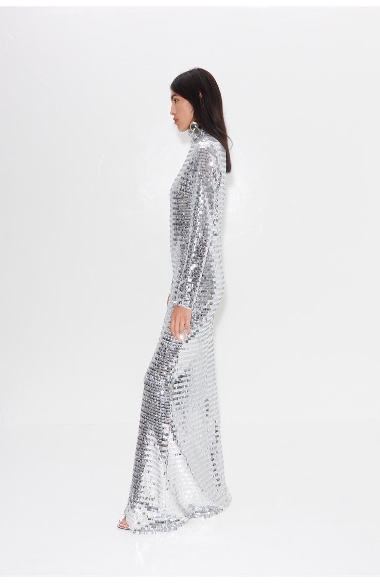 SIMONMILLER Sculpty Sequin Dress, Alternate, color,