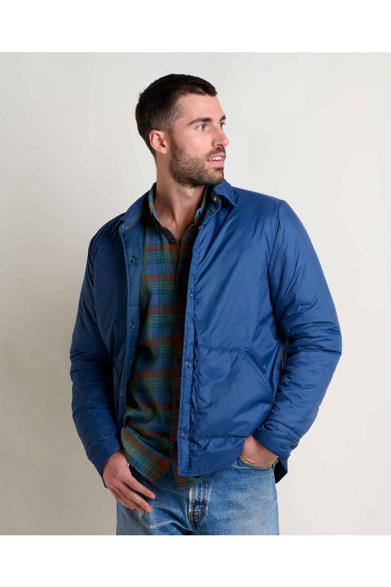 Men's Roame Shirt Jacket, Alternate, color, Midnight & Deep Sea